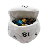 Ultra Pro - Plush Dice Bag White - Gamesmart